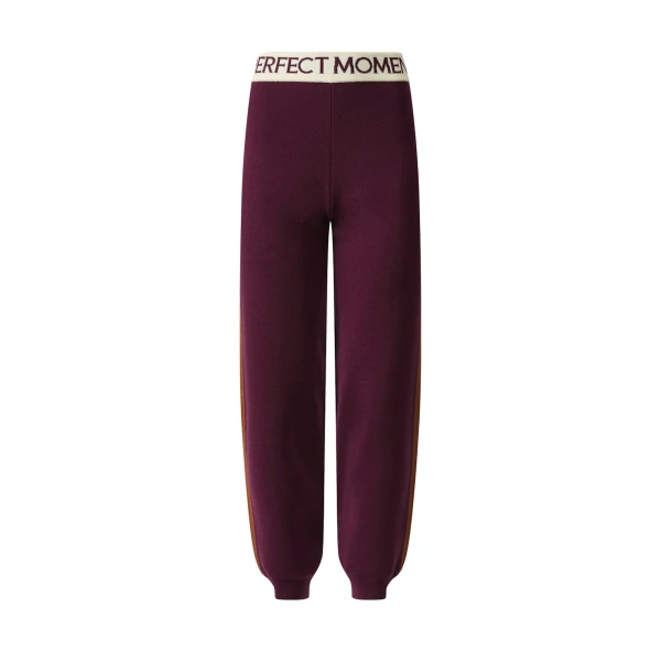 Perfect Moment LA Tour Merino Wool Jogger Pant in Wine | Sweatpants | Luxury Shoes 