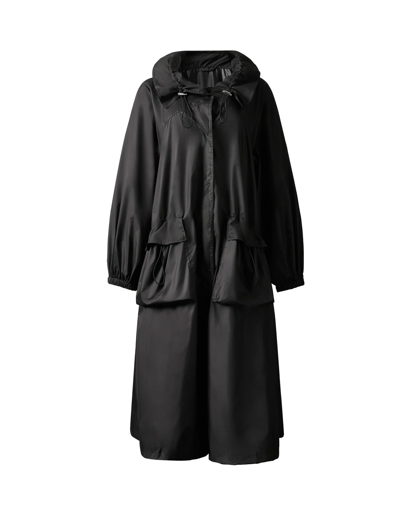 Perfect Moment Long Parachute Shell Jacket in Black Perfect Moment Long Parachute Shell Jacket in Black | Jackets | Luxury Shoes