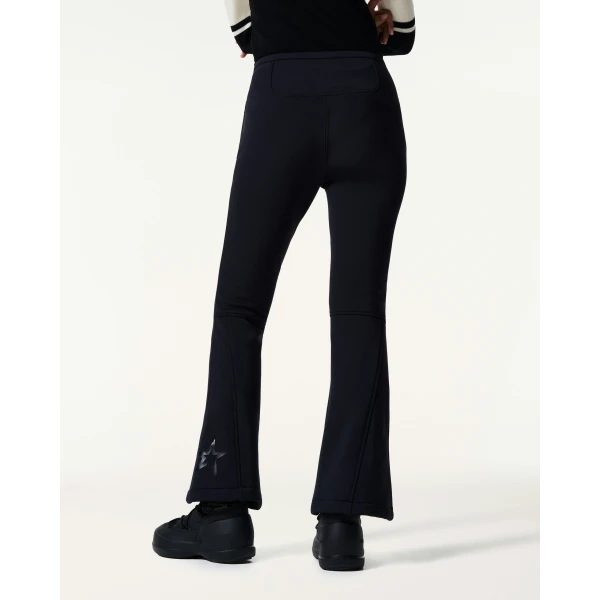 Perfect Moment Mid-Rise Aurora Apres Pant in Black, view 4 | Pants | Luxury Shoes 