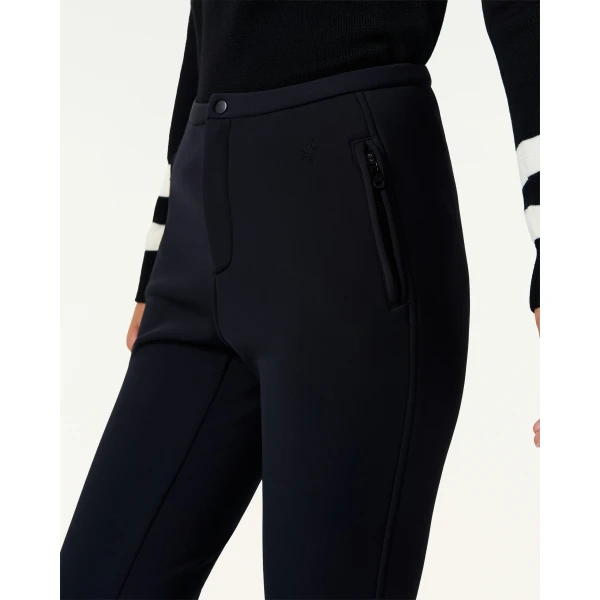 Perfect Moment Mid-Rise Aurora Apres Pant in Black, view 5 | Pants | Luxury Shoes 