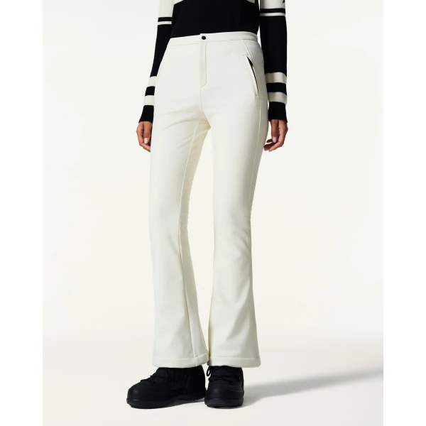 Perfect Moment Mid-Rise Aurora Apres Pant in Snow White, view 3 | Pants | Luxury Shoes 