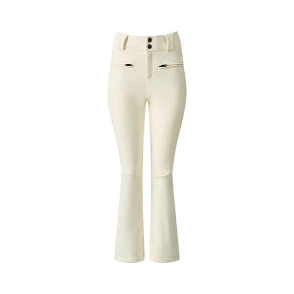 Perfect Moment Mid-Rise Aurora Flare Ski Pant in Snow White | Pants | Luxury Shoes 
