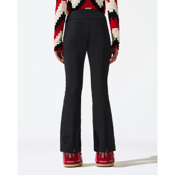 Perfect Moment Mid-Rise Aurora Ski Pant in Black, view 3 | Pants | Luxury Shoes 