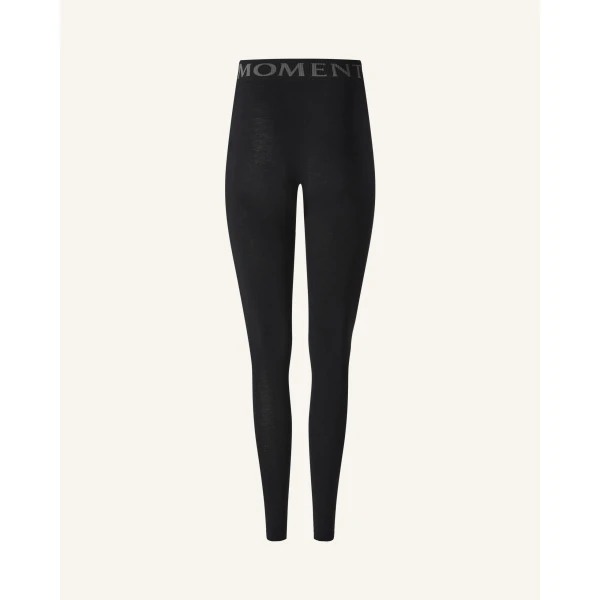 Perfect Moment Modal & Cashmere Blend Base Layer Legging in Black, view 2 | Leggings | Luxury Shoes 