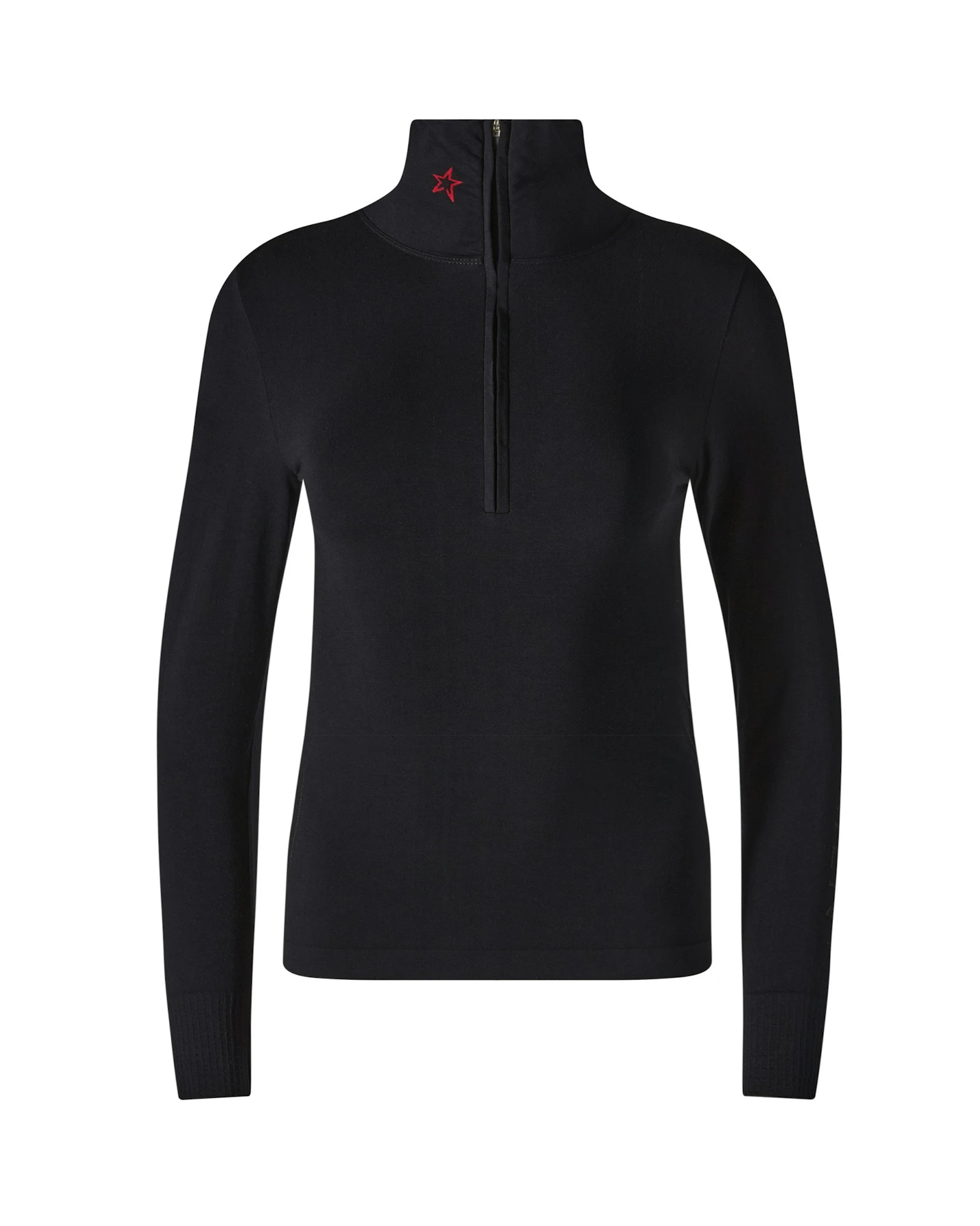 Perfect Moment Modal & Cashmere Blend Base Layer Top in Black Perfect Moment Modal & Cashmere Blend Base Layer Top in Black | Long Sleeve | Luxury Shoes