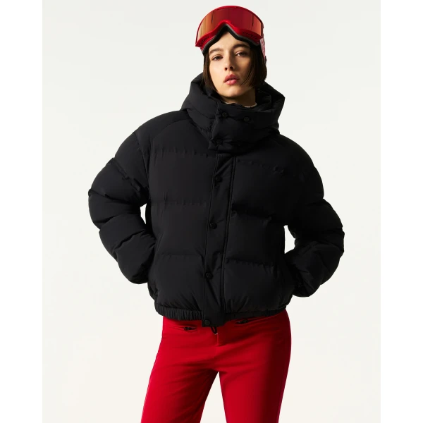 Perfect Moment Moment Puffer in Black, view 4 | Jackets | Luxury Shoes 