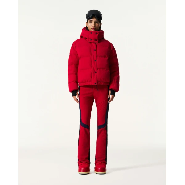 Perfect Moment Moment Puffer in Red, view 4 | Jackets | Luxury Shoes 