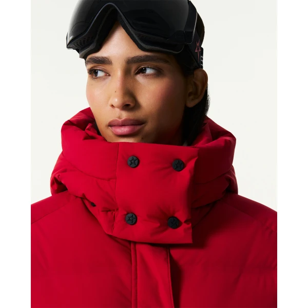 Perfect Moment Moment Puffer in Red, view 5 | Jackets | Luxury Shoes 