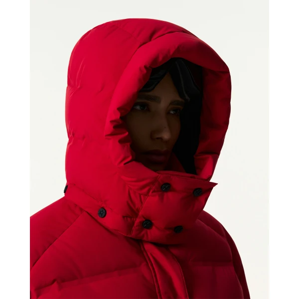Perfect Moment Moment Puffer in Red, view 6 | Jackets | Luxury Shoes 