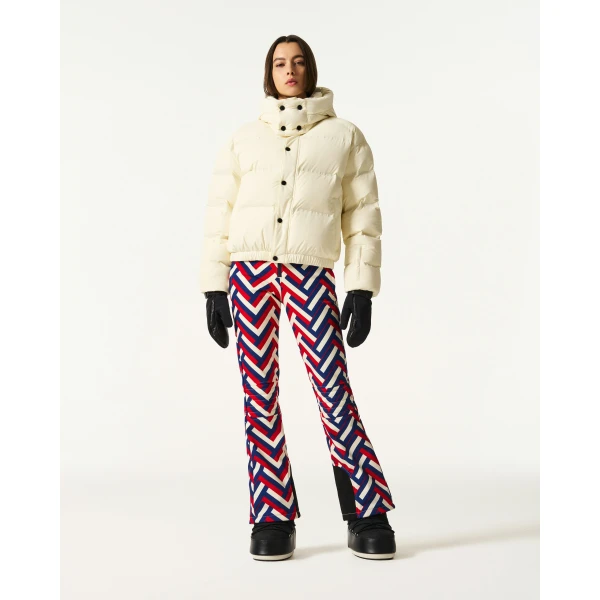 Perfect Moment Moment Puffer in White, view 2 | Jackets | Luxury Shoes 