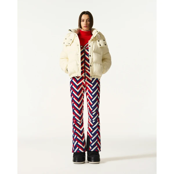 Perfect Moment Moment Puffer in White, view 4 | Jackets | Luxury Shoes 