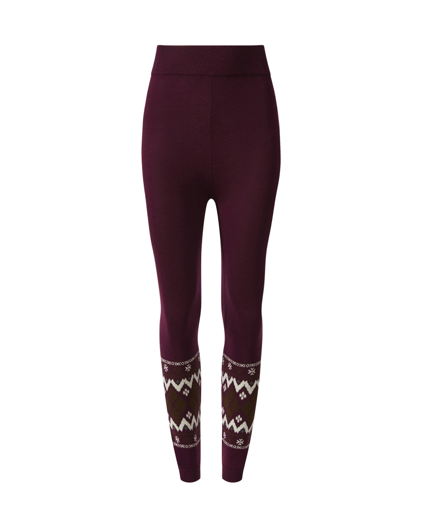 Perfect Moment Nordic Merino Wool Legging in Burgundy Perfect Moment Nordic Merino Wool Legging in Burgundy | Leggings | Luxury Shoes