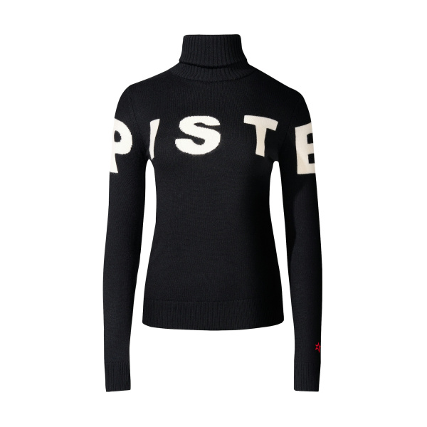 Perfect Moment Piste Merino Wool Sweater in Black | Sweaters | Luxury Shoes 