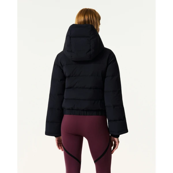 Perfect Moment Polar Flare Down Jacket in Black, view 4 | Jackets | Luxury Shoes 