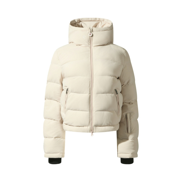 Perfect Moment Polar Flare Down Jacket in Oyster Pink | Jackets | Luxury Shoes 