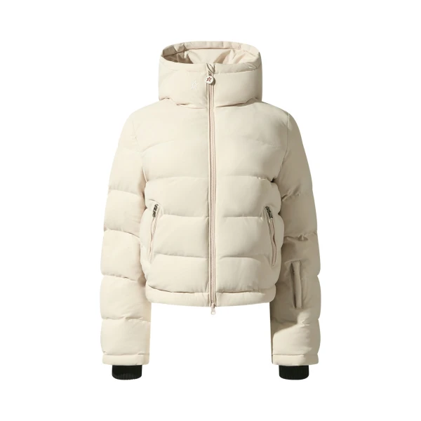 Polar Flare Down Jacket in Oyster Pink