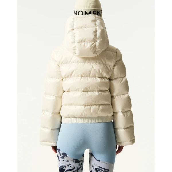 Perfect Moment Polar Flare Down Jacket in White, view 5 | Jackets | Luxury Shoes 