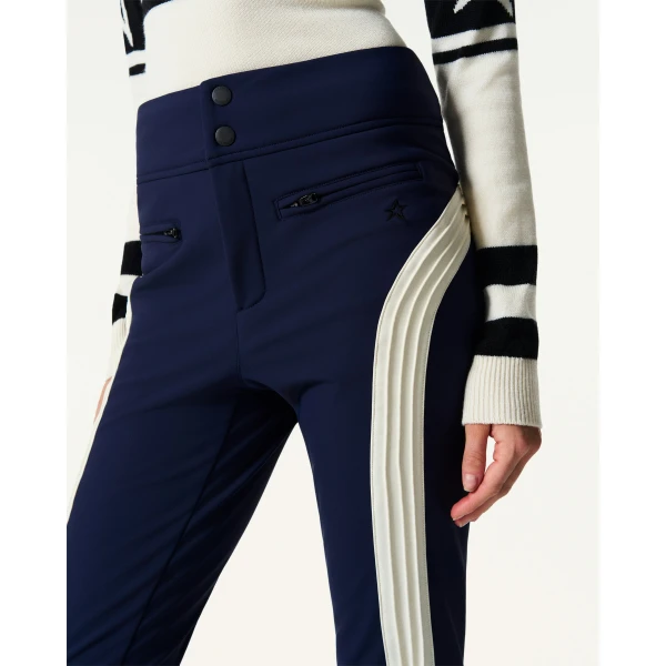 Perfect Moment Racer Ski Pant in Navy, view 4 | Pants | Luxury Shoes 