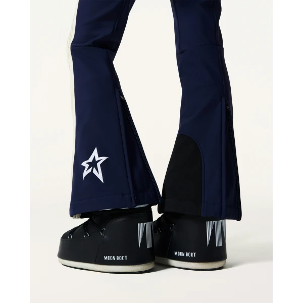 Perfect Moment Racer Ski Pant in Navy, view 6 | Pants | Luxury Shoes 