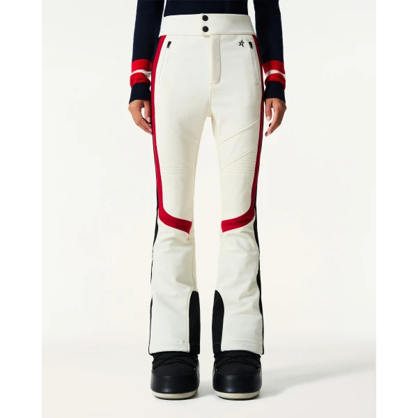 Perfect Moment Saint Moritz Ski Pant in Snow White, view 4 | Pants | Luxury Shoes 