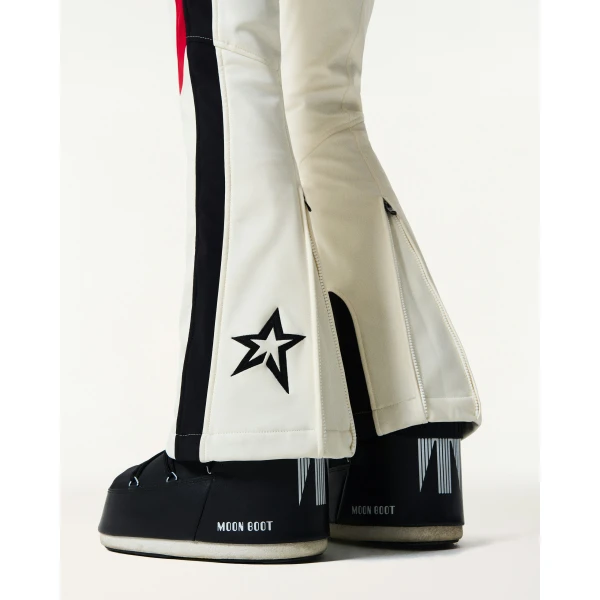 Perfect Moment Saint Moritz Ski Pant in Snow White, view 5 | Pants | Luxury Shoes 