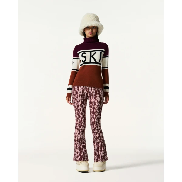 Perfect Moment Schild Merino Wool Sweater in Autumn, view 2 | Sweaters | Luxury Shoes 