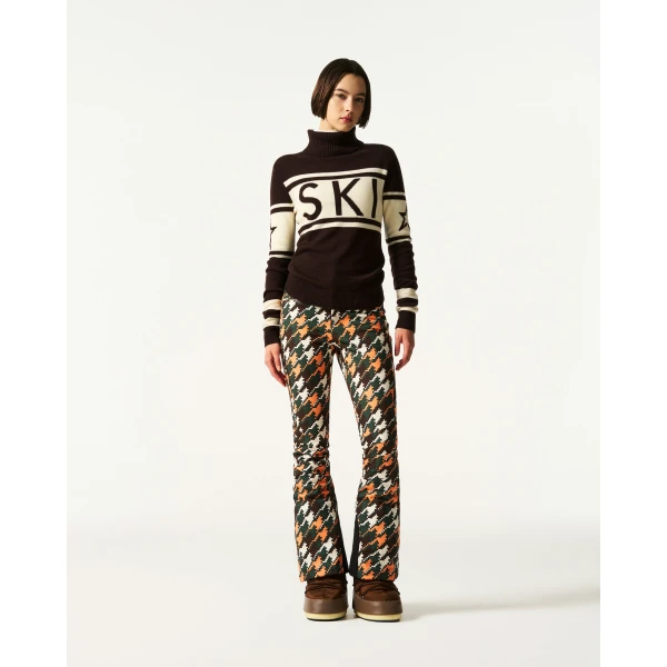 Perfect Moment Schild Merino Wool Sweater in Brown, view 2 | Sweaters | Luxury Shoes 