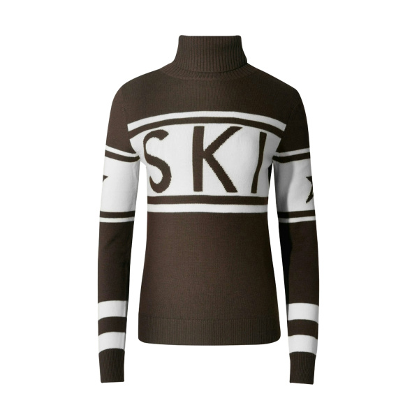 Perfect Moment Schild Merino Wool Sweater in Brown | Sweaters | Luxury Shoes 