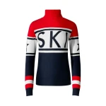 Perfect Moment Schild Merino Wool Sweater in Navy & Red | Sweaters | Luxury Shoes 