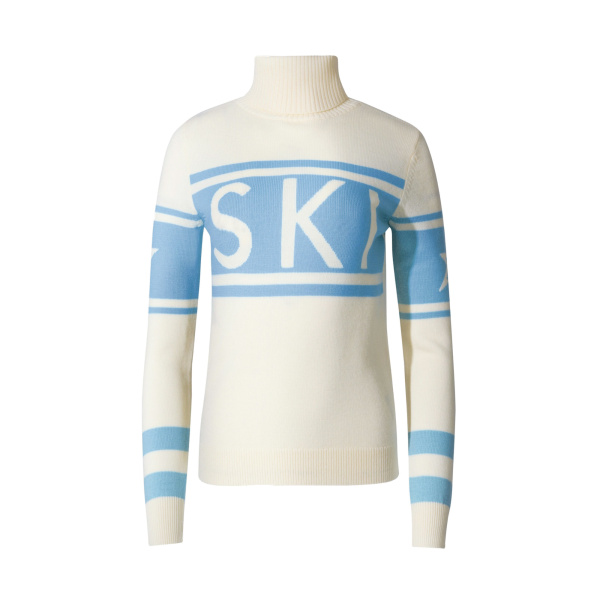 Perfect Moment Schild Merino Wool Sweater in Sky Blue | Sweaters | Luxury Shoes 