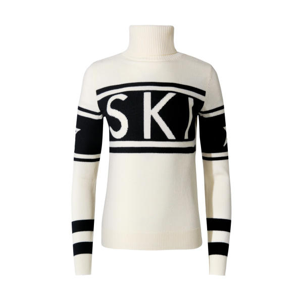Perfect Moment Schild Merino Wool Sweater in White | Sweaters | Luxury Shoes 