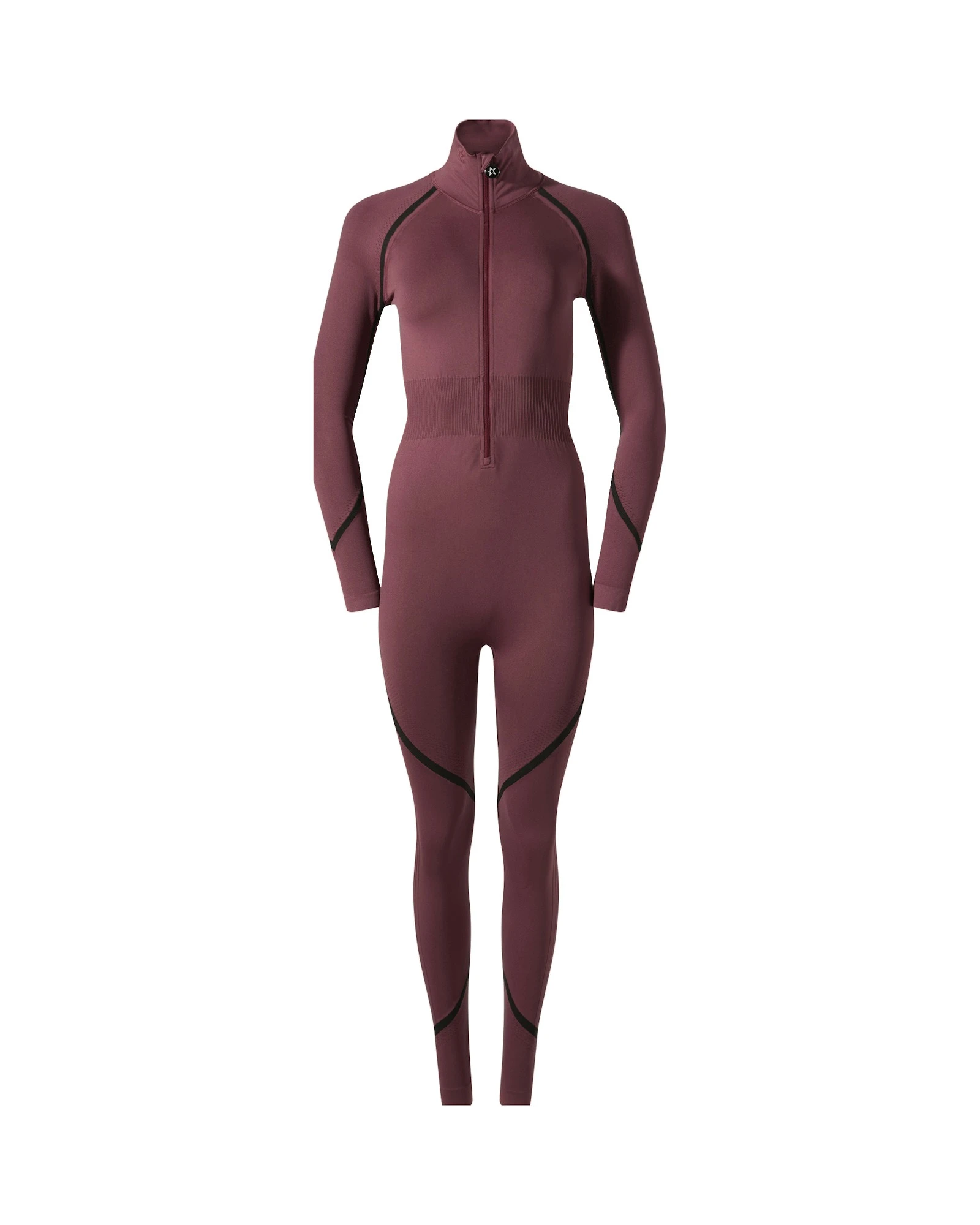 Perfect Moment Seamless Base Layer Jumpsuit in Burgundy Perfect Moment Seamless Base Layer Jumpsuit in Burgundy | Jumpsuit | Luxury Shoes