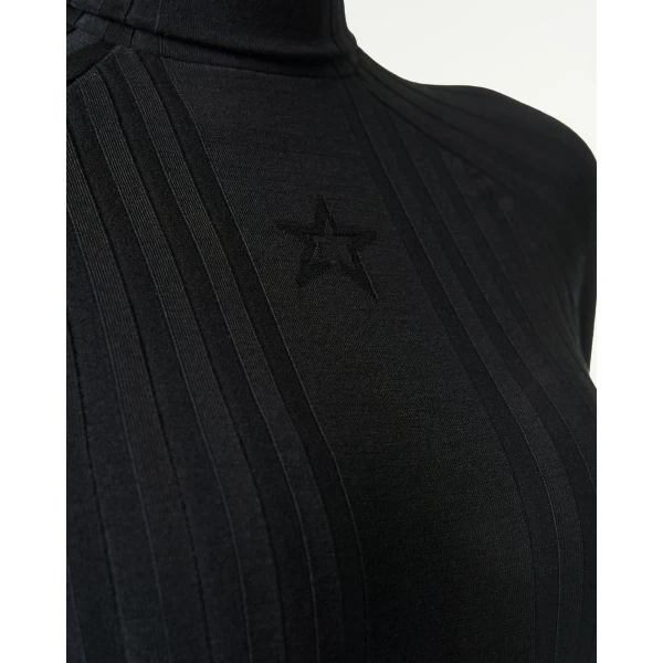 Perfect Moment Seamless Bodysuit in Black, view 4 | Bodysuit | Luxury Shoes 