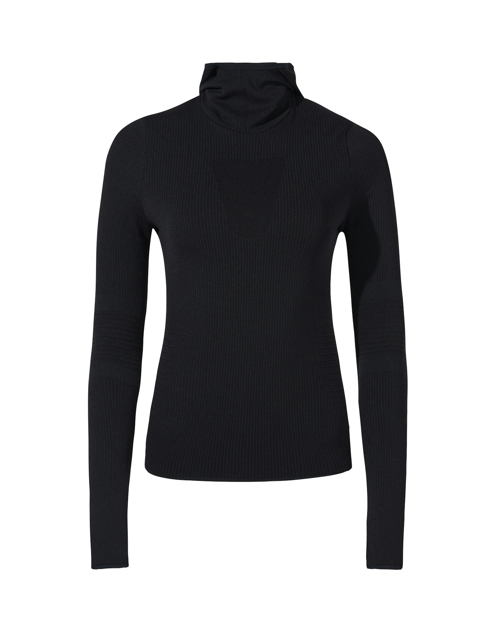 Perfect Moment Seamless Hooded Base Layer Top in Black Perfect Moment Seamless Hooded Base Layer Top in Black | Long Sleeve | Luxury Shoes