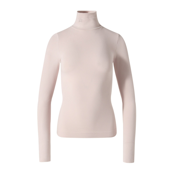 Perfect Moment Seamless Thermal Top in Oyster Pink | Long Sleeve | Luxury Shoes 