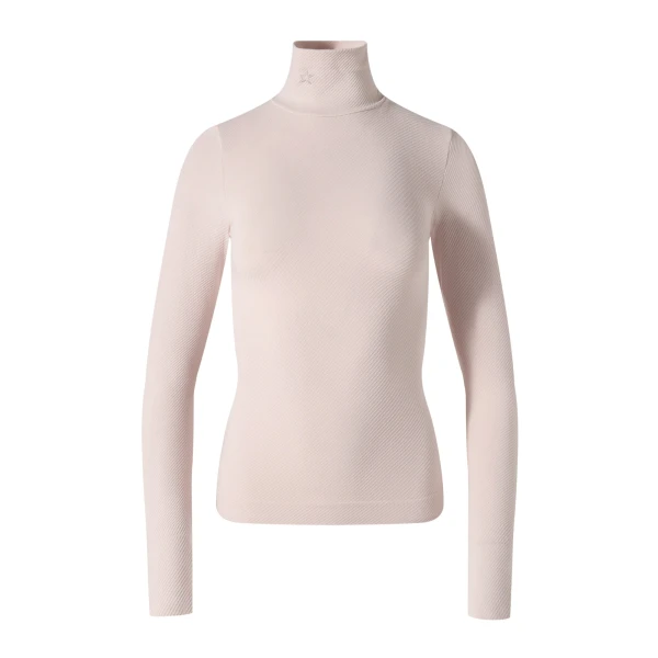 Perfect Moment Seamless Thermal Top in Oyster Pink | Long Sleeve | Luxury Shoes 