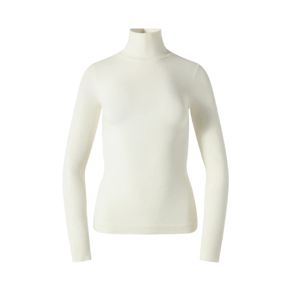Seamless Thermal Top in Snow White