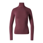 Perfect Moment Seamless Thermal Top in Wine | Long Sleeve | Luxury Shoes 