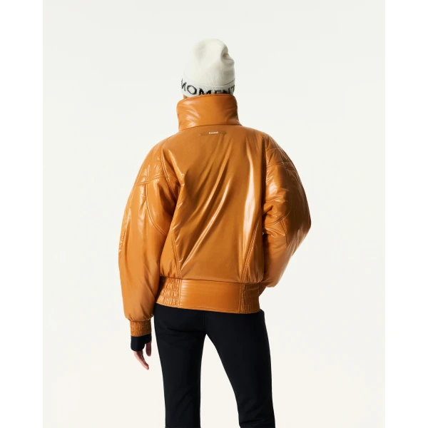 Perfect Moment Solaris Ski Jacket in Toffee, view 4 | Jackets | Luxury Shoes 