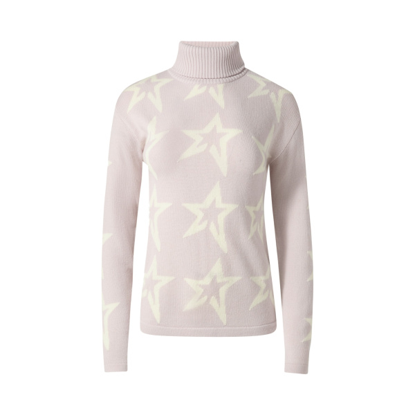 Perfect Moment Star Dust Merino Wool Sweater in Oyster Pink | Sweaters | Luxury Shoes 
