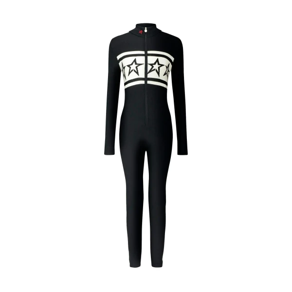 Perfect Moment Star Merino Wool Jumpsuit in Black | Jumpsuit | Luxury Shoes 