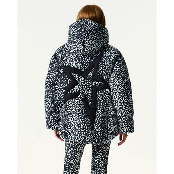 Perfect Moment Supernova Down Parka Jacket in Snow Leopard, view 4 | Jackets | Luxury Shoes 