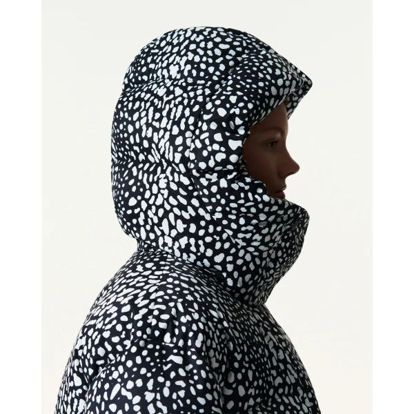 Perfect Moment Supernova Down Parka Jacket in Snow Leopard, view 6 | Jackets | Luxury Shoes 