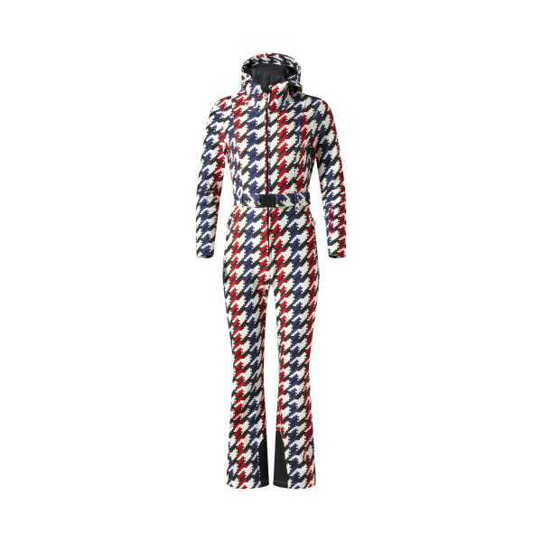 Perfect Moment Tignes Ski Suit in Houndstooth | Jumpsuit | Luxury Shoes 