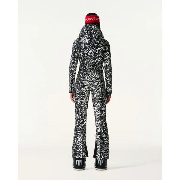 Perfect Moment Tignes Ski Suit in Snow Leopard, view 3 | Jumpsuit | Luxury Shoes 