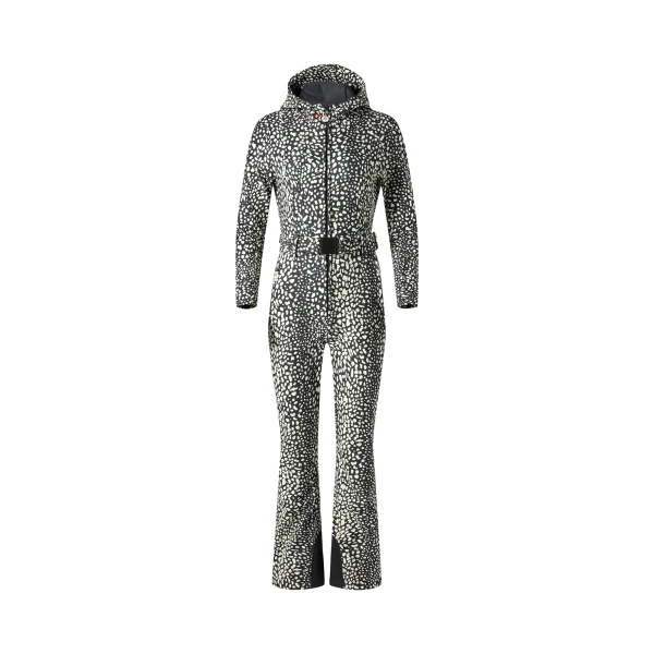 Perfect Moment Tignes Ski Suit in Snow Leopard | Jumpsuit | Luxury Shoes 