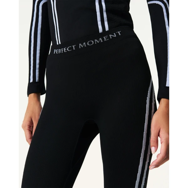 Perfect Moment UYN x Perfect Moment Ski Team Legging in Black, view 5 | Leggings | Luxury Shoes 