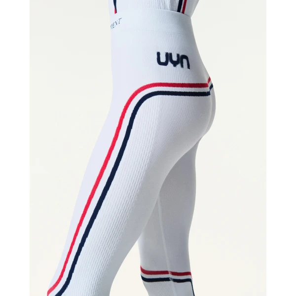 Perfect Moment UYN x Perfect Moment Ski Team Legging in White, view 5 | Leggings | Luxury Shoes 