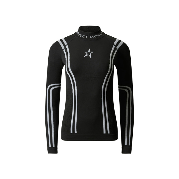 Perfect Moment UYN x Perfect Moment Ski Team Top in Black | Long Sleeve | Luxury Shoes 