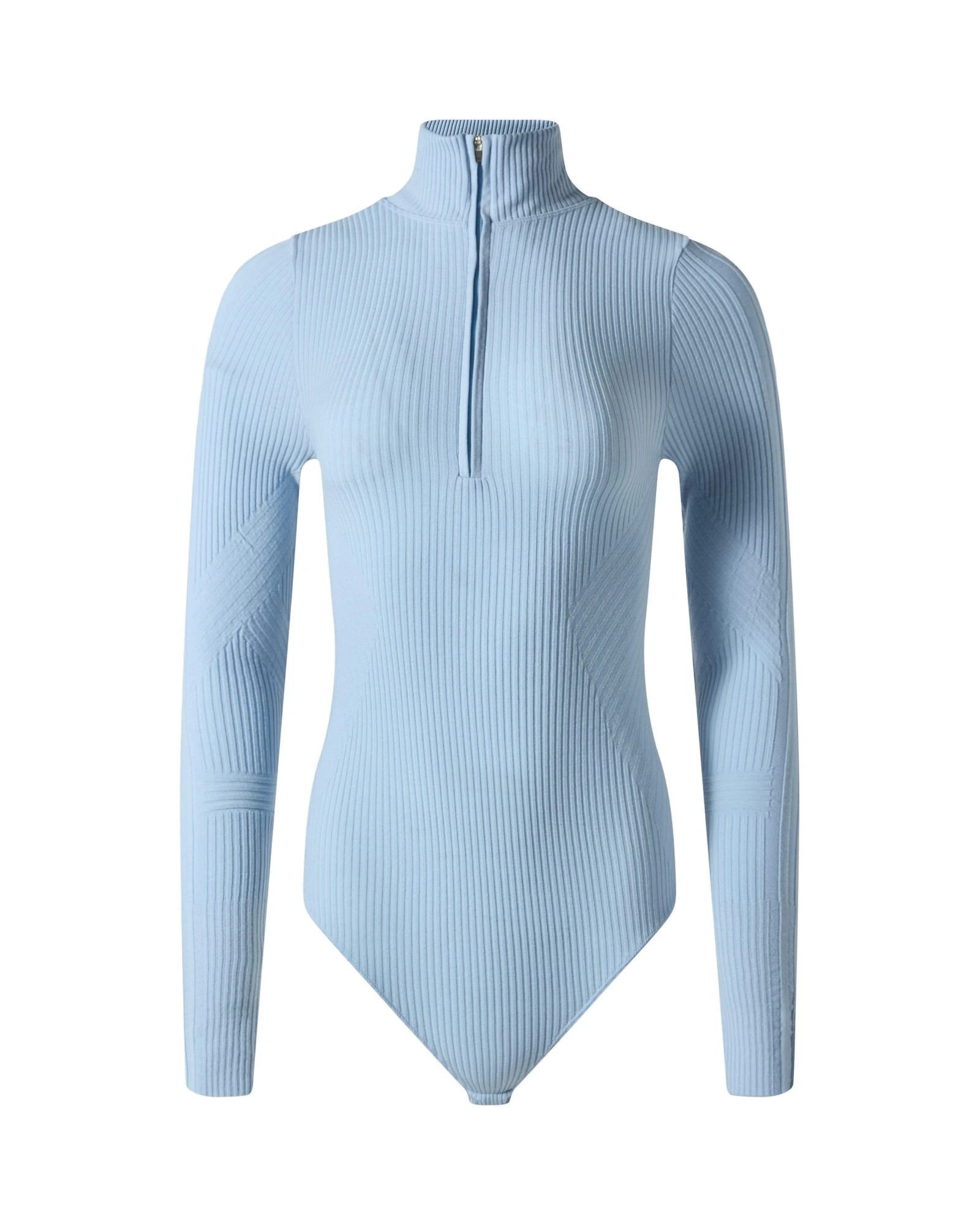 Perfect Moment Wool Blend Base Layer Bodysuit in Cloud Blue Perfect Moment Wool Blend Base Layer Bodysuit in Cloud Blue | Bodysuit | Luxury Shoes